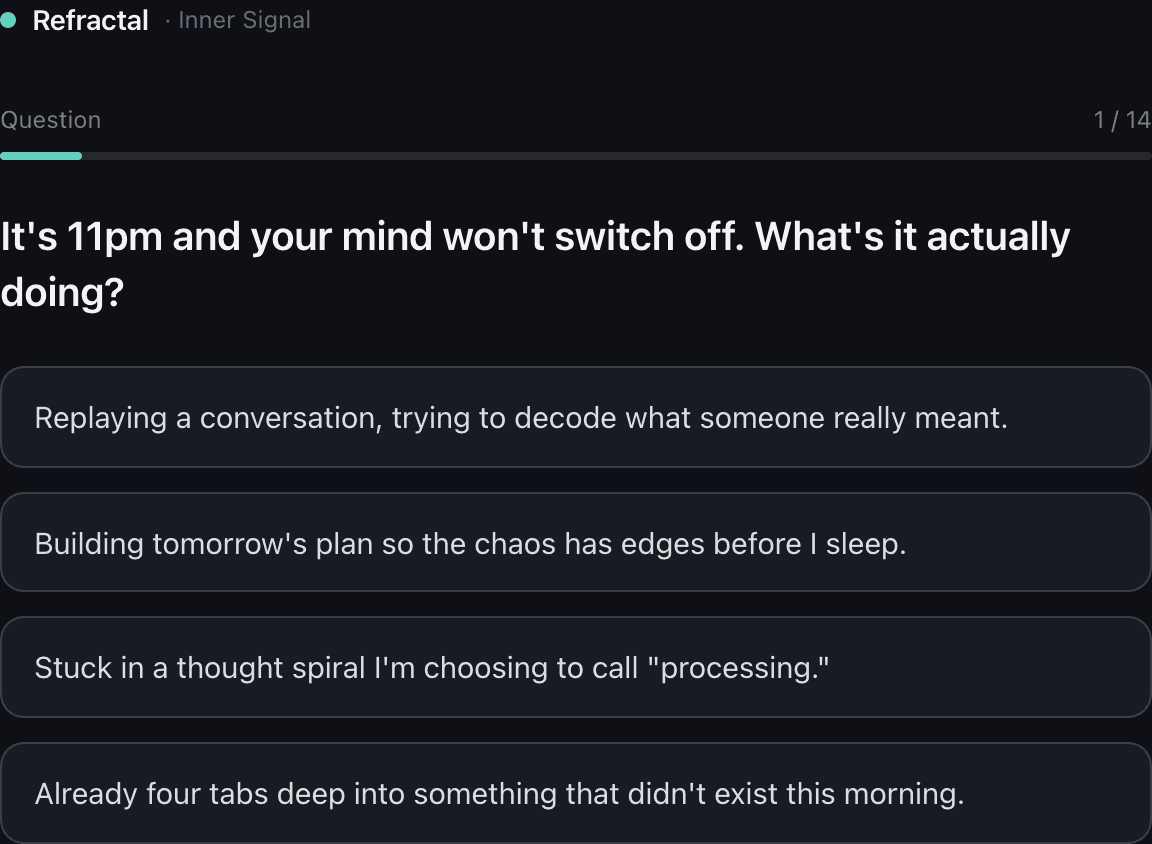 A question from the Inner Signal quiz